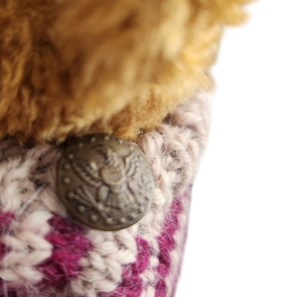 Vintage Boyds Bear Eddie Bean Bauer Patriotic Americana Collectibles Display - Picture 2 of 8